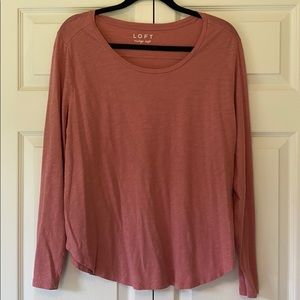 LOFT Vintage Soft Long Sleeve Tee